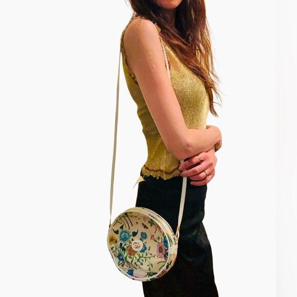 Gucci flora mini cross body shoulder bag - Picture 1 of 15